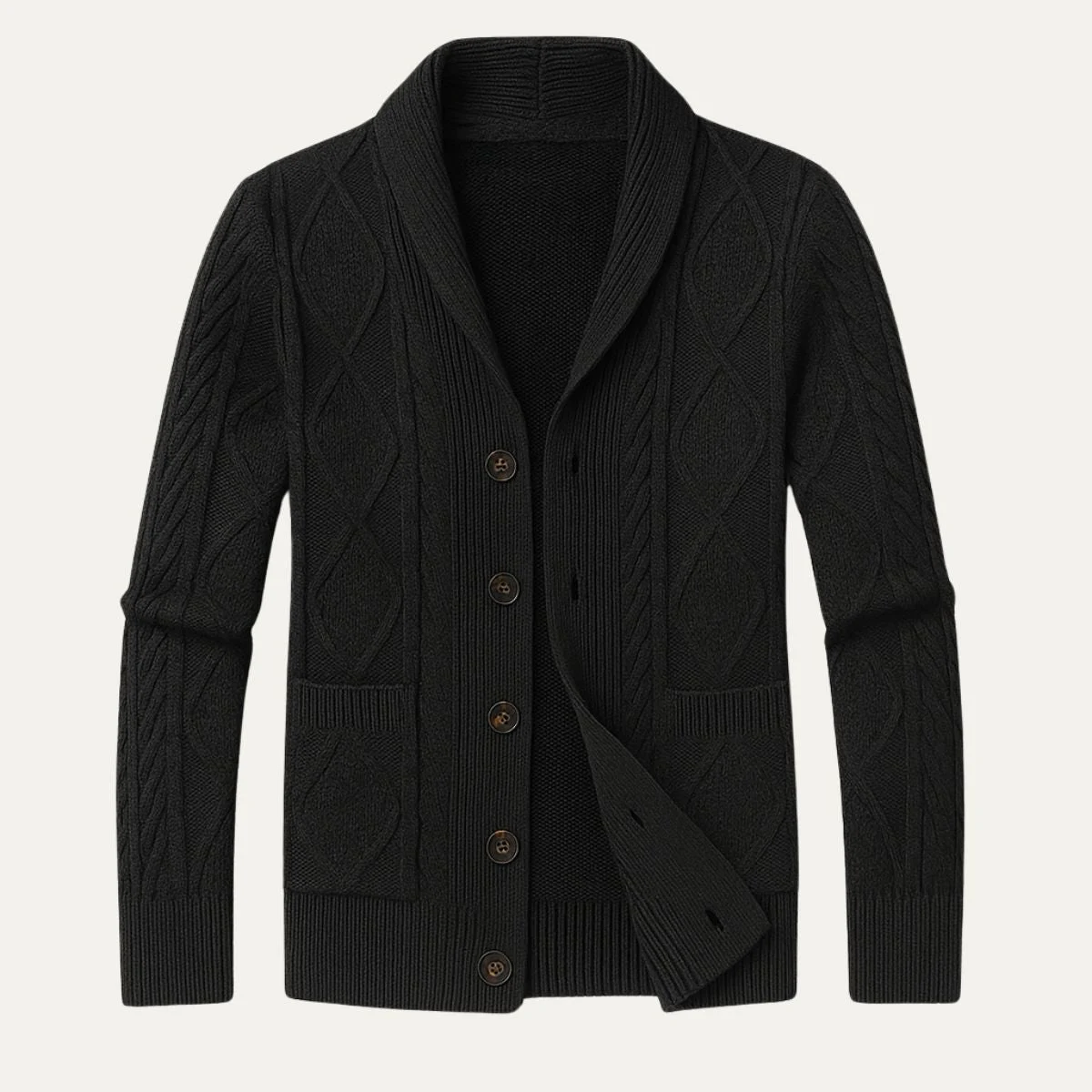 Yves | 100% Cashmere Button Cardigan