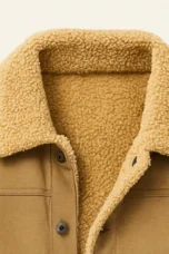 Fabien | Fleece Lined Cotton Twill Jacket