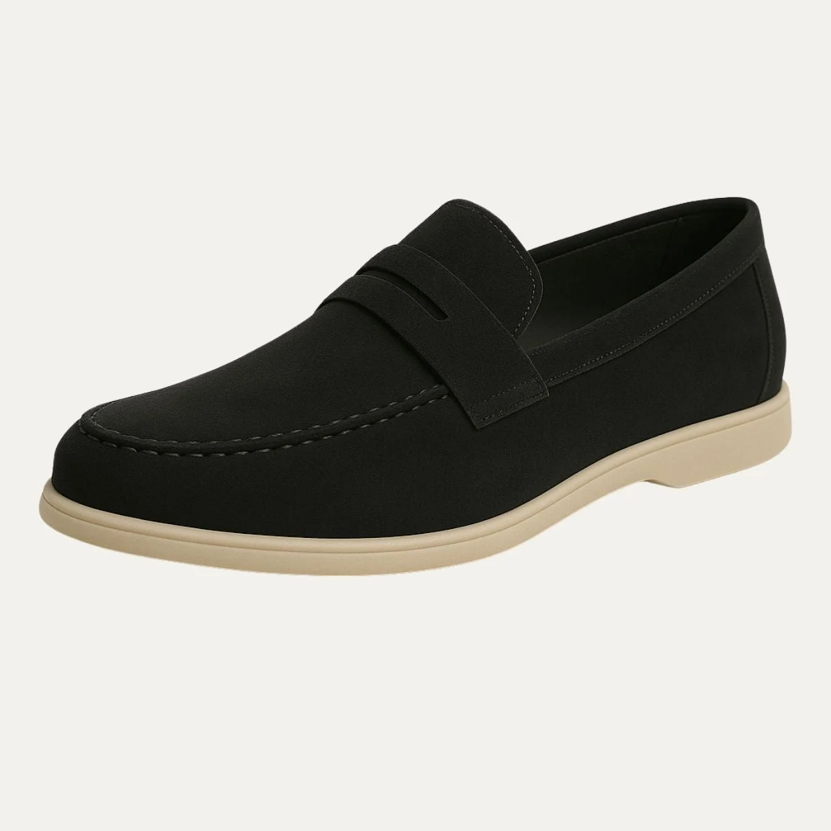 Marcelin | Matte Suede Slip On Loafers