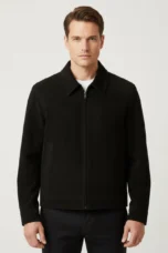 Odilon | Suede Leather Bomber Jacket