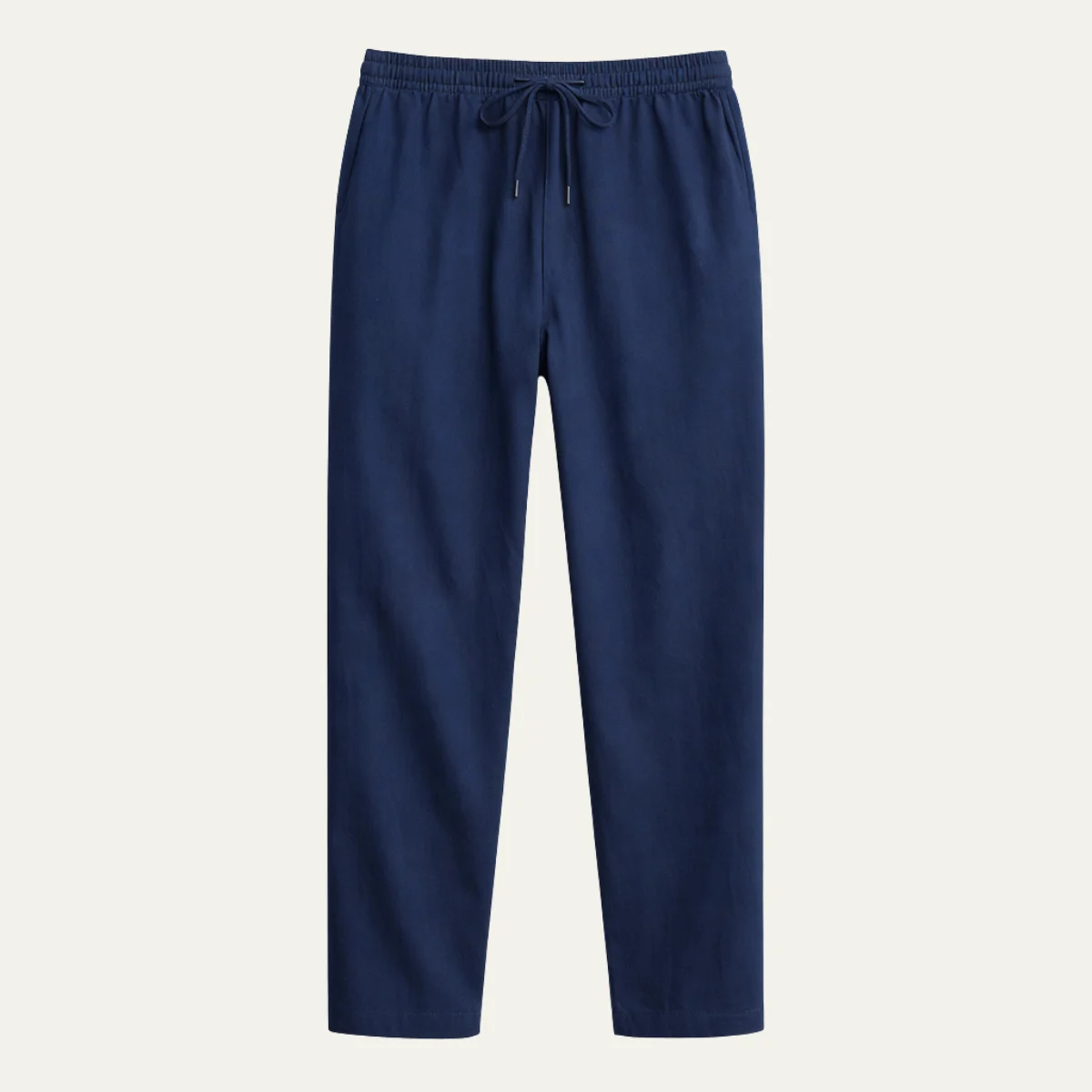 Gilberte | Cotton-Hemp Straight Trousers