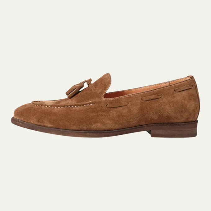 Émile | Smooth Leather Tassel Loafers