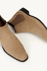 Alcide | Brushed Leather Chelsea Boot