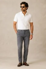 Berthe | Loose Cut Pure Cotton Trousers