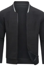 Hector | Channel Quilted Zip Jacket