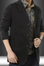 Marcel | Three-Button Cotton Blend Blazer