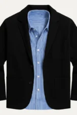 The Warren | Cotton-Blend Knit Blazer