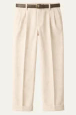 Clarice | Pleated High Waist Trousers