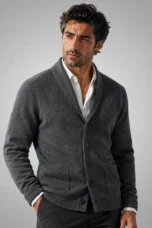 Jerome | Cashmere Shawl Collar Cardigan