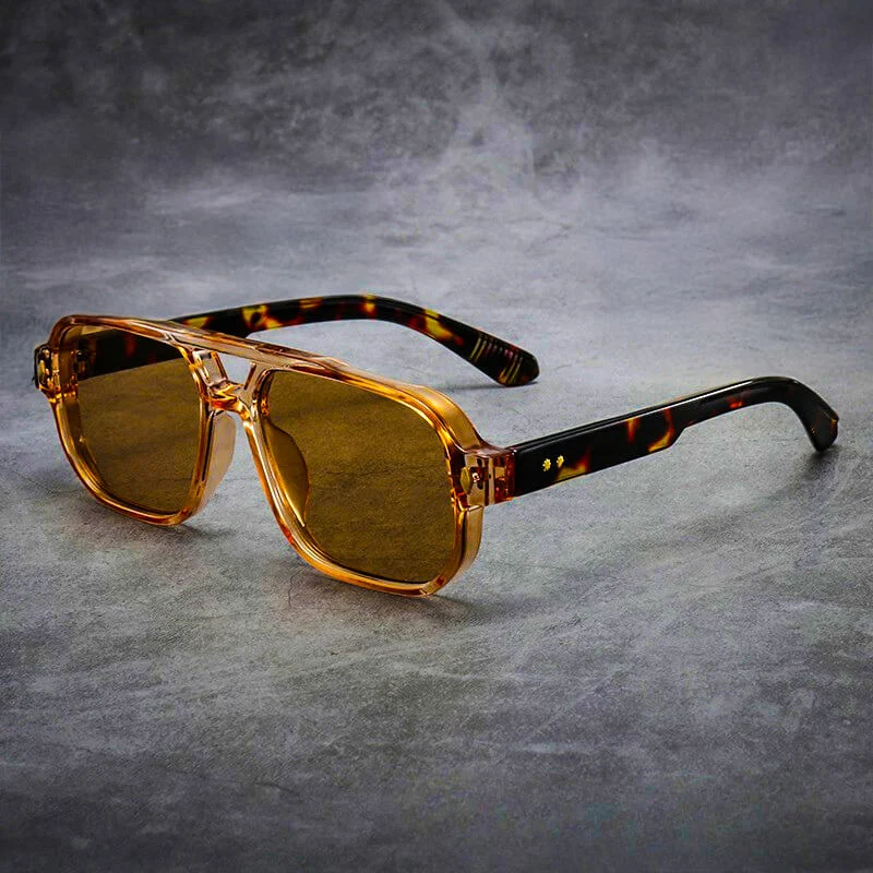 Oversized Square Tinted Sunglasses
