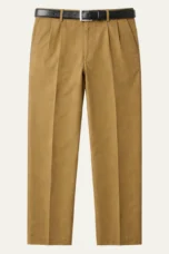 Geraldine | Cotton Double Pleat Trousers