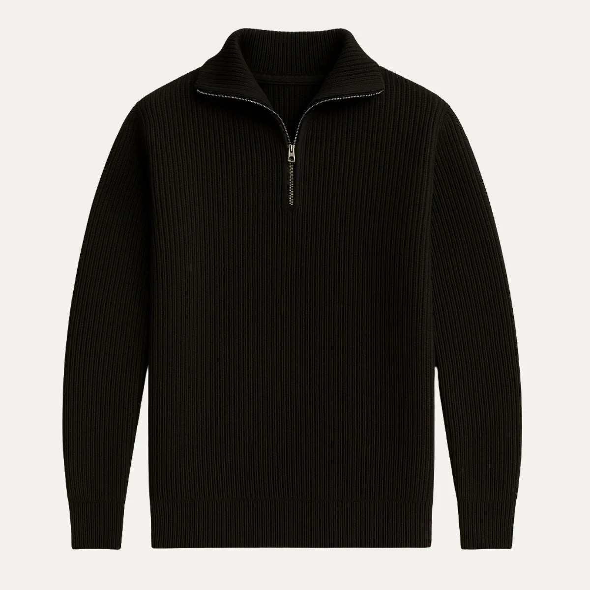 Magella | Ribbed Merino Quarter Zip