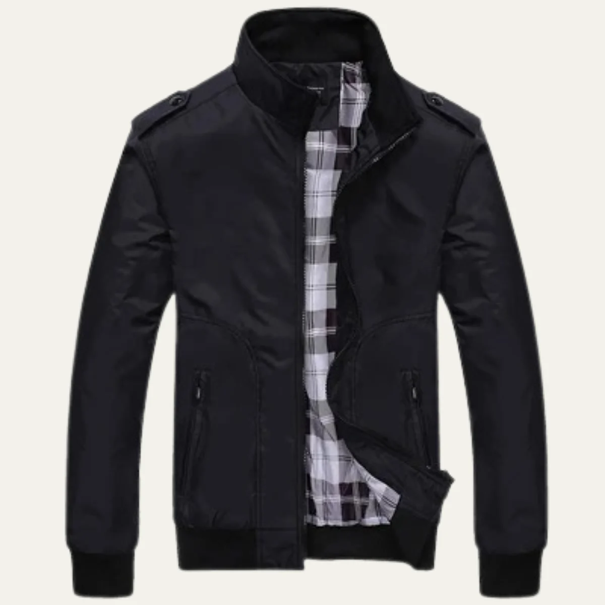 Jules | Stand Collar Bomber Jacket