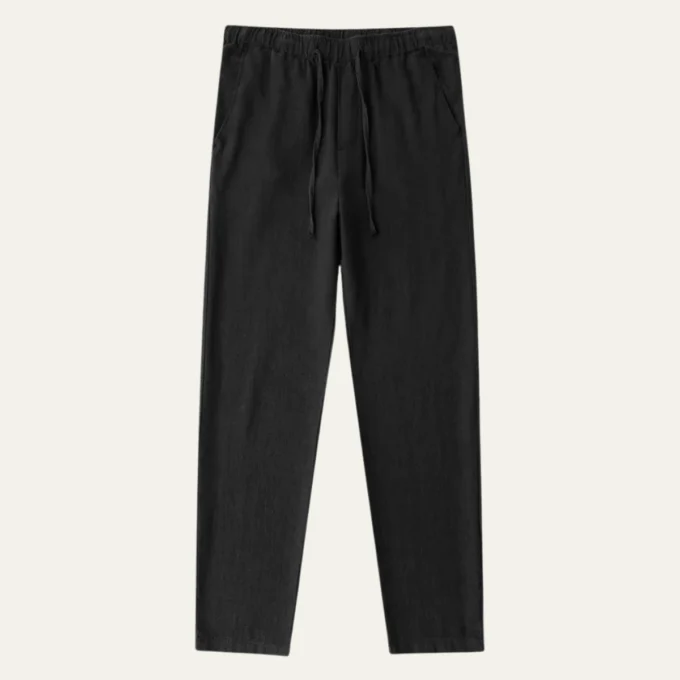 Cécilia | Straight Leg Drawstring Trousers