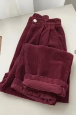 Scholastique | Woven Drape Wide Leg Pants