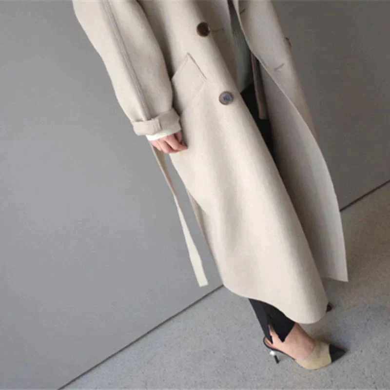 Gladys | Long Buttoned Winter Coat