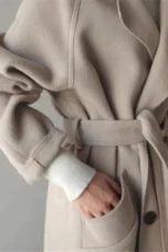 Gladys | Long Buttoned Winter Coat