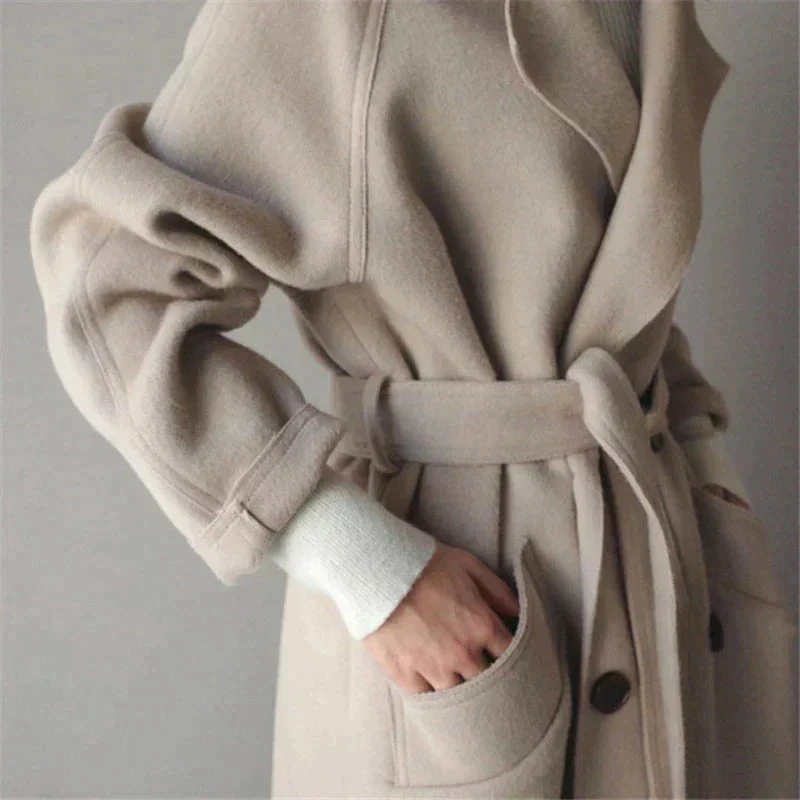 Gladys | Long Buttoned Winter Coat