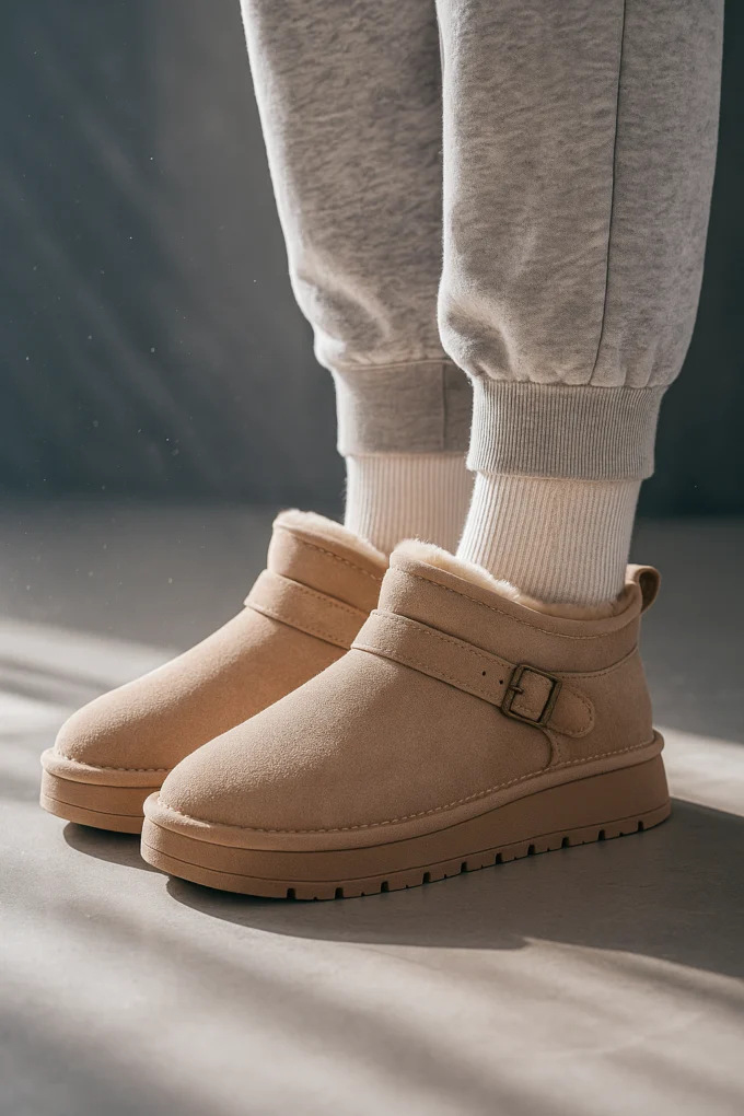 Faye | Fur-Lined Platform Snow Boots