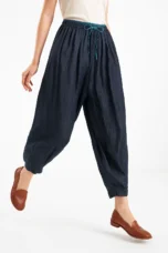 Daphne | 100% Linen Tapered Trousers