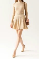 Laurentine | Merino Wool Mini Skirt