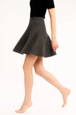 Laurentine | Merino Wool Mini Skirt