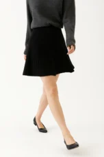 Laurentine | Merino Wool Mini Skirt
