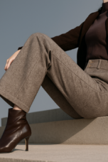 Lucile | 50% Wool Wide Leg Trousers