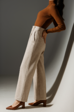 Lucile | 50% Wool Wide Leg Trousers