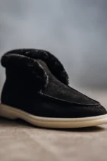 Lila | Shearling-Lined Loafer Boots