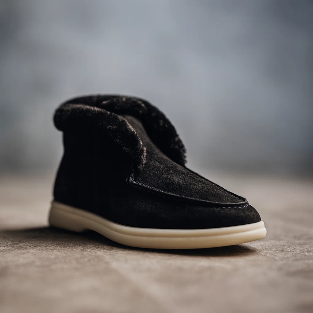 Lila | Shearling-Lined Loafer Boots