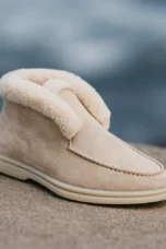 Lila | Shearling-Lined Loafer Boots