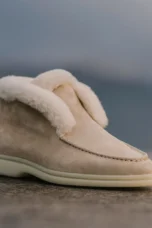 Lila | Shearling-Lined Loafer Boots