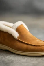 Lila | Shearling-Lined Loafer Boots