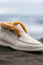 Lila | Shearling-Lined Loafer Boots