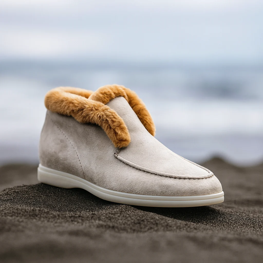 Lila | Shearling-Lined Loafer Boots