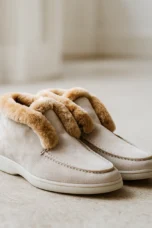 Lila | Shearling-Lined Loafer Boots