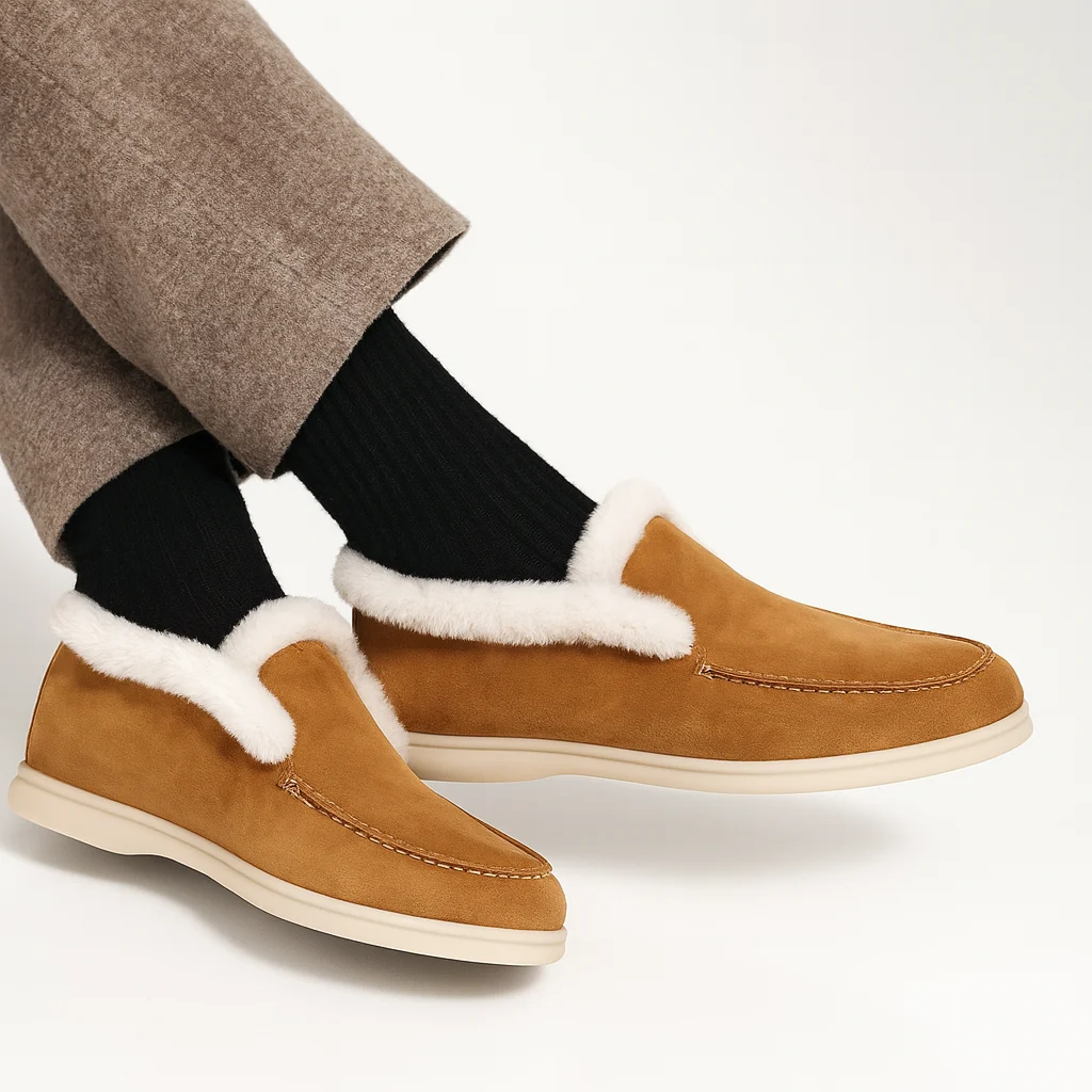 Lila | Shearling-Lined Loafer Boots