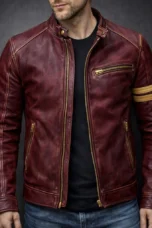 Evelyn | Patina Leather Jacket