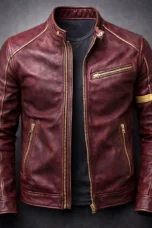Evelyn | Patina Leather Jacket