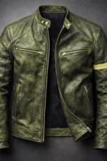 Evelyn | Patina Leather Jacket