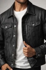 Ferreol | Vintage Fade Leather Jacket