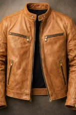 Gontran | Vintage Polish Leather Jacket