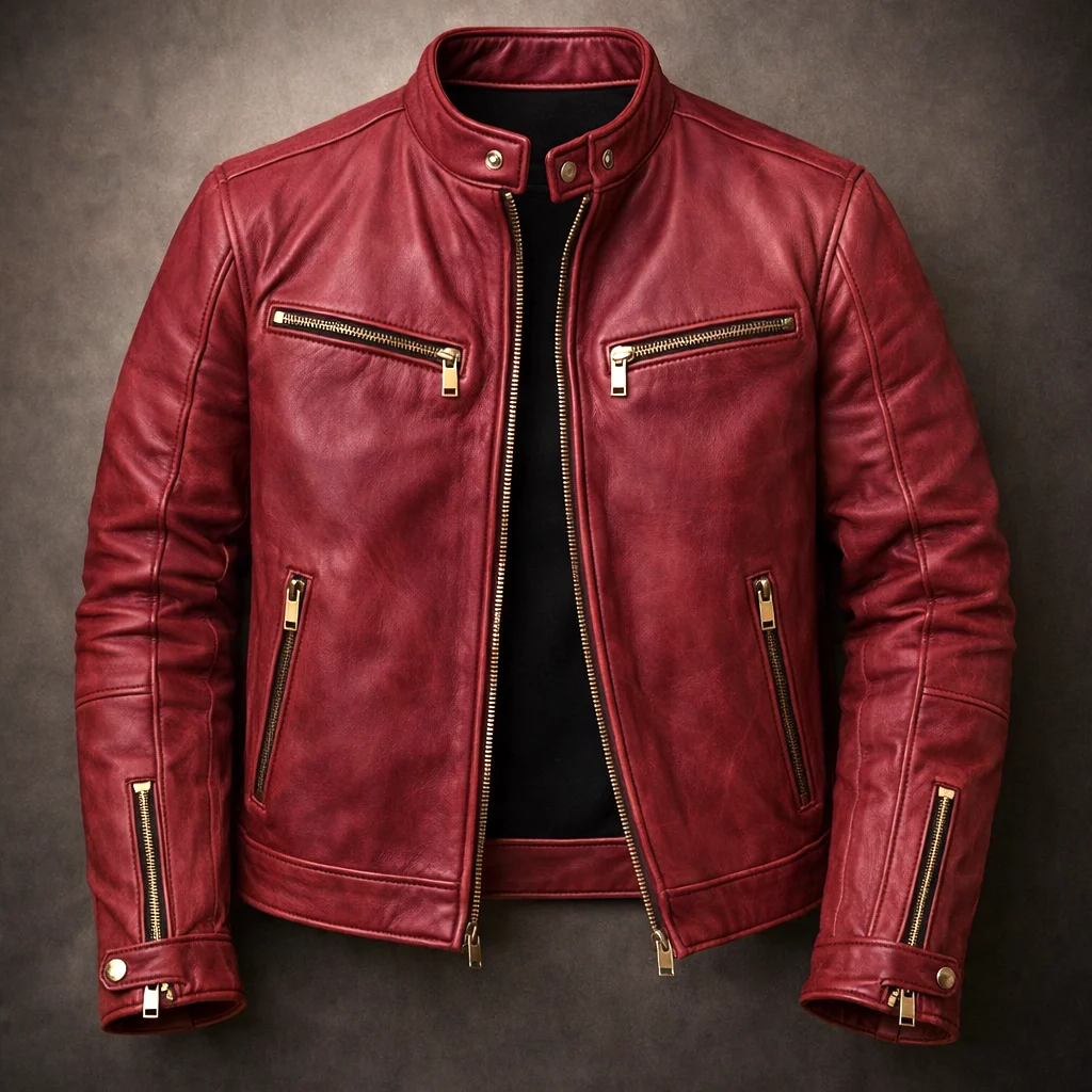 Gontran | Vintage Polish Leather Jacket