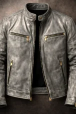 Gontran | Vintage Polish Leather Jacket