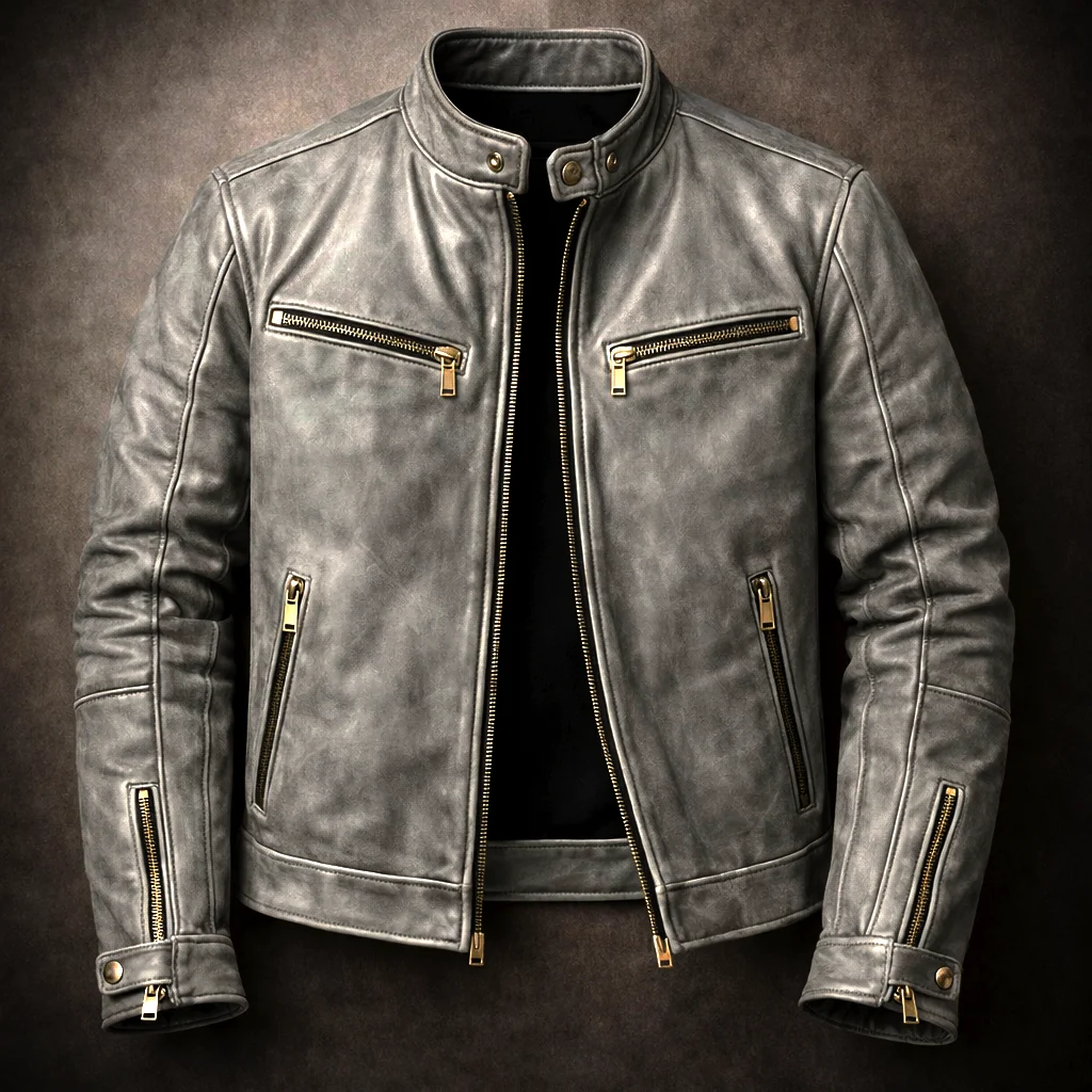 Gontran | Vintage Polish Leather Jacket