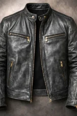 Gontran | Vintage Polish Leather Jacket