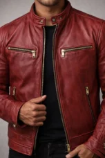 Gontran | Vintage Polish Leather Jacket