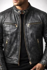 Gontran | Vintage Polish Leather Jacket