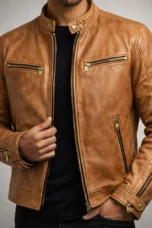 Gontran | Vintage Polish Leather Jacket